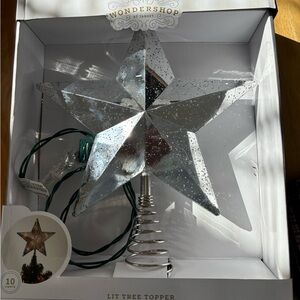 Christmas tree star topper